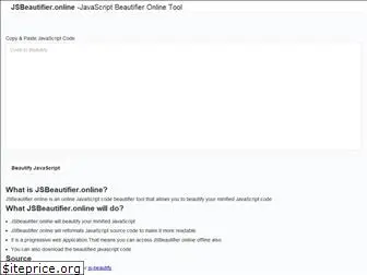jsbeautifier.online