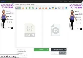 json2csharp.com