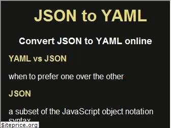 json2yaml.com