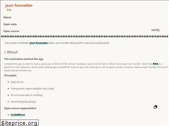 jsonformatter.live