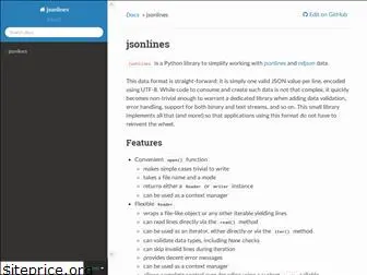 jsonlines.readthedocs.io