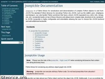 jsonpickle.github.io