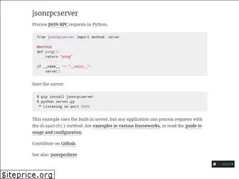 jsonrpcserver.readthedocs.io