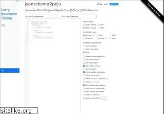 jsonschema2pojo.org