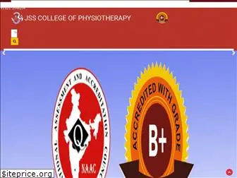 jssphysiotherapy.edu.in