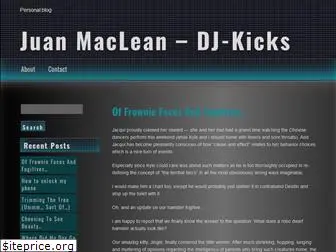juanmaclean-djkicks.com