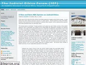 judicialethicsforum.com