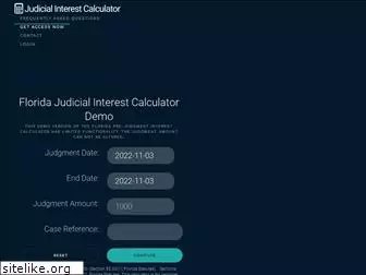 judicialinterestcalculator.com
