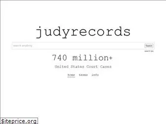 judyrecords.com