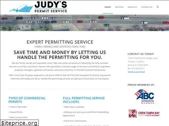 judyspermitservice.com