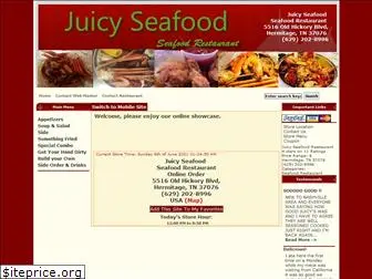 juicyseafoodhermitage.com