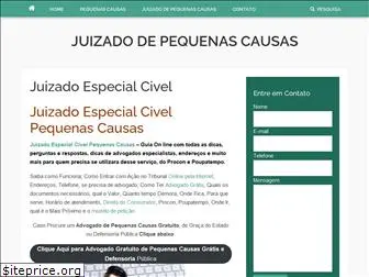 juizadoespecialpequenascausassp.com