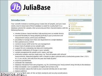 juliabase.org