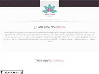 julianaleoncioestetica.com.br