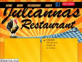 juliannasrestaurant.com