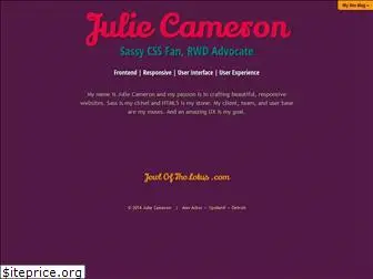 juliecameron.com