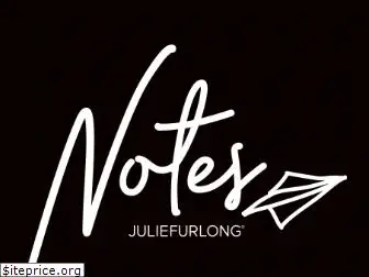 juliefurlongnotes.com