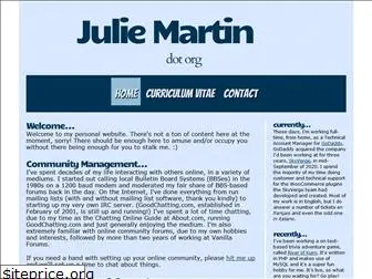 juliemartin.org