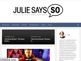 juliesaysso.com