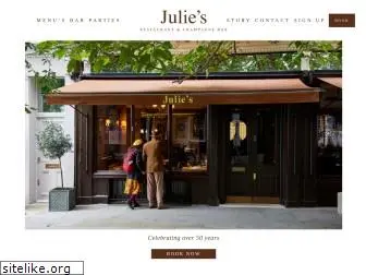 juliesrestaurant.com