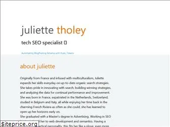 juliettetholey.com