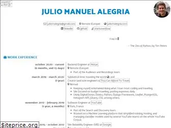juliomalegria.com
