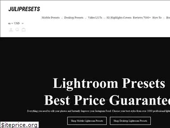 julipresets.com