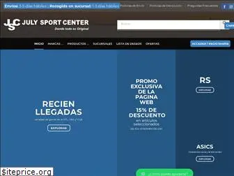 julysportcenter.com