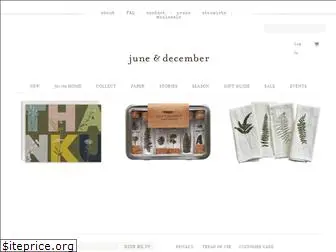 junedecember.com