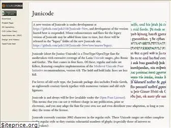 junicode.sf.net