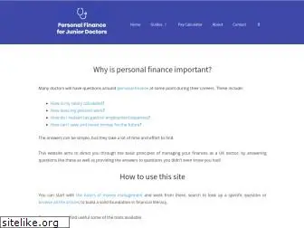 juniordoctorfinance.co.uk
