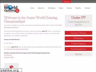 juniorworldquizzingchampionships.com
