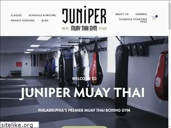 junipermuaythai.com