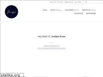 junique-kr.com