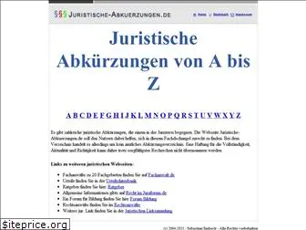 juristische-abkuerzungen.de