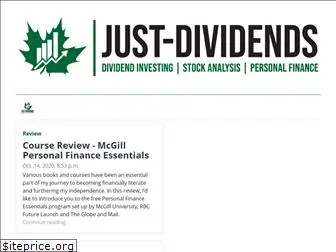 just-dividends.com