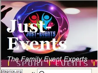 just-events.co.uk