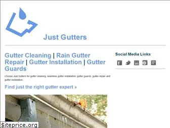 just-gutters.com