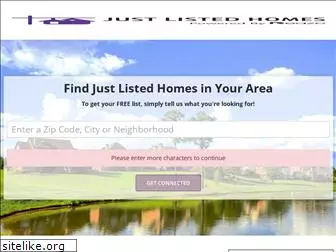 just-listed-homes.com