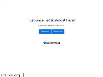 just-once.net