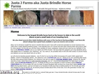 justabrindlehorse.com