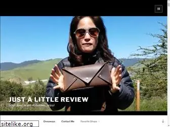 justalittlereview.com