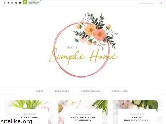 justasimplehome.com