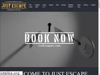 justescapeli.com