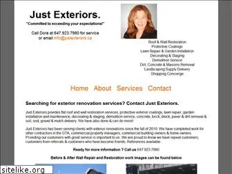 justexteriors.ca