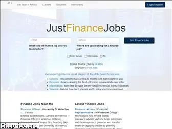 justfinancejobs.com
