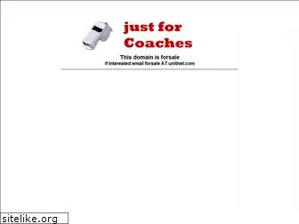 justforcoaches.com