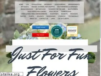 justforfunflowers.com