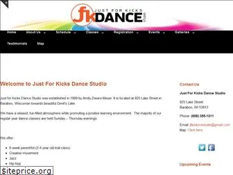 justforkicksdancestudio.com
