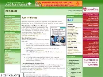 justfornurses.co.uk